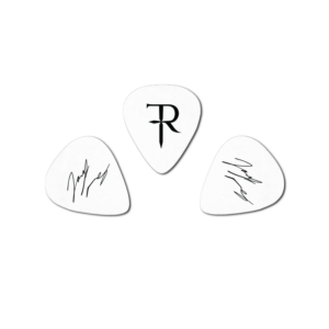 Jack’s Guitar Picks 3x (1.14mm) - Black / White