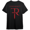 Band T-Shirt with Red Logo (Back)