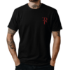 Band T-Shirt with Red Logo (Front & Back)